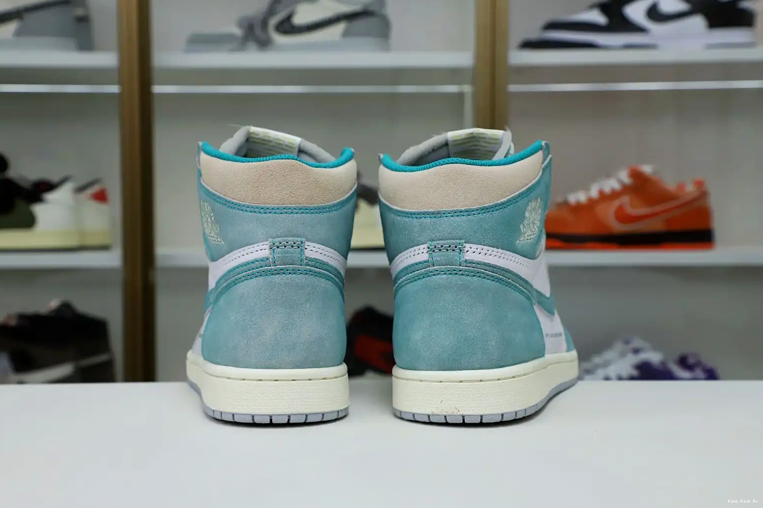 OG AIR 'TURBO GREEN' JORDAN RETRO 1 Kimikick HIGH 0807